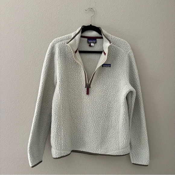 Patagonia Tops - PATAGONIA Retro Pile 1/4 Zip Size Large